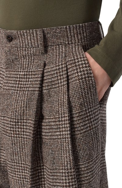 Брюки из шерсти и хлопка DOLCE & GABBANA, арт. GP160T/FQMKD, фото 5