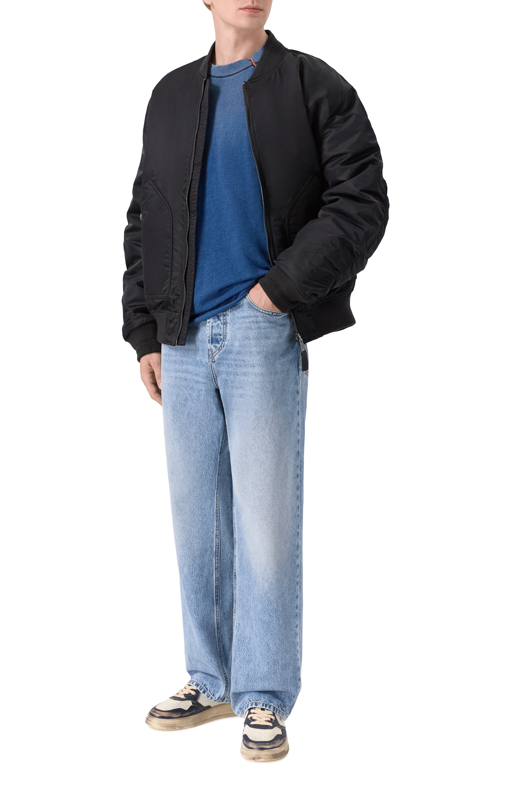 Хлопковый лонгслив DIESEL, арт. A19991/0PKAG, фото 2