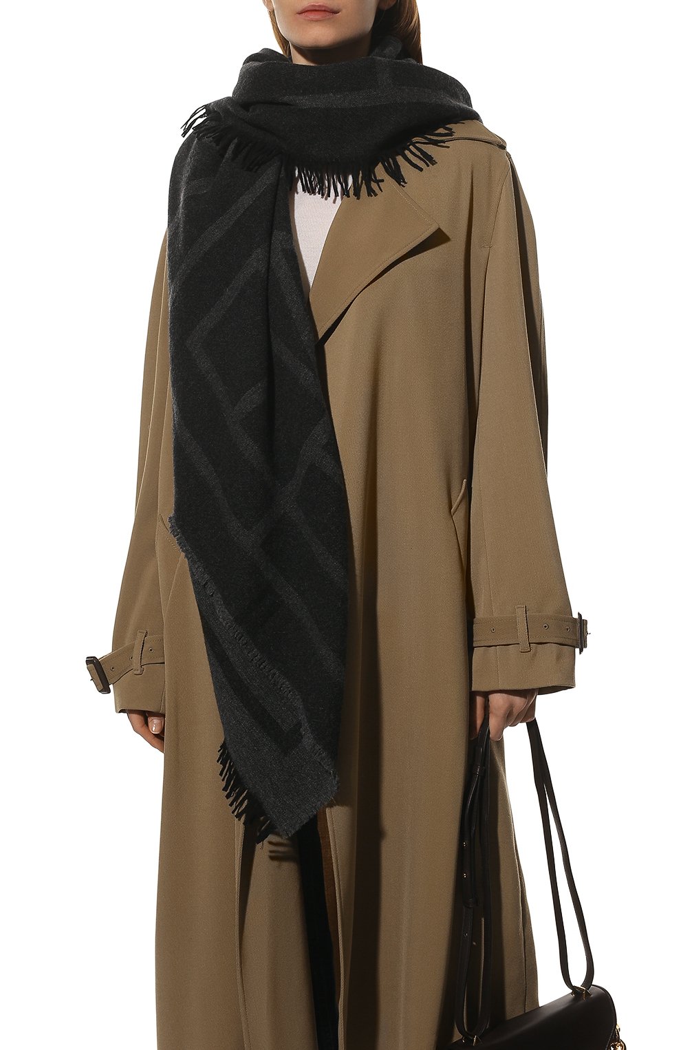 Шарф из шерсти и кашемира TOTEME, арт. 213-894-808, фото 3