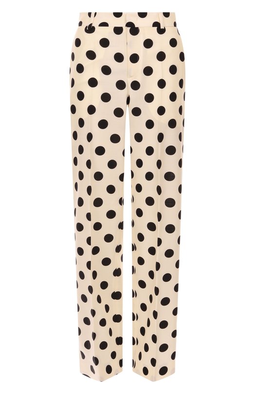 Шерстяные брюки Moschino A0314/5451 Кремовый A0314/5451