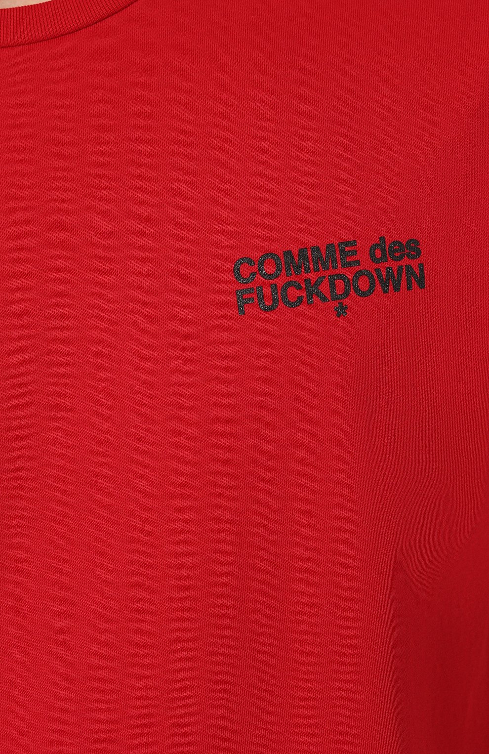Хлопковая футболка COMME DES FUCKDOWN, арт. CDFU706P, фото 5