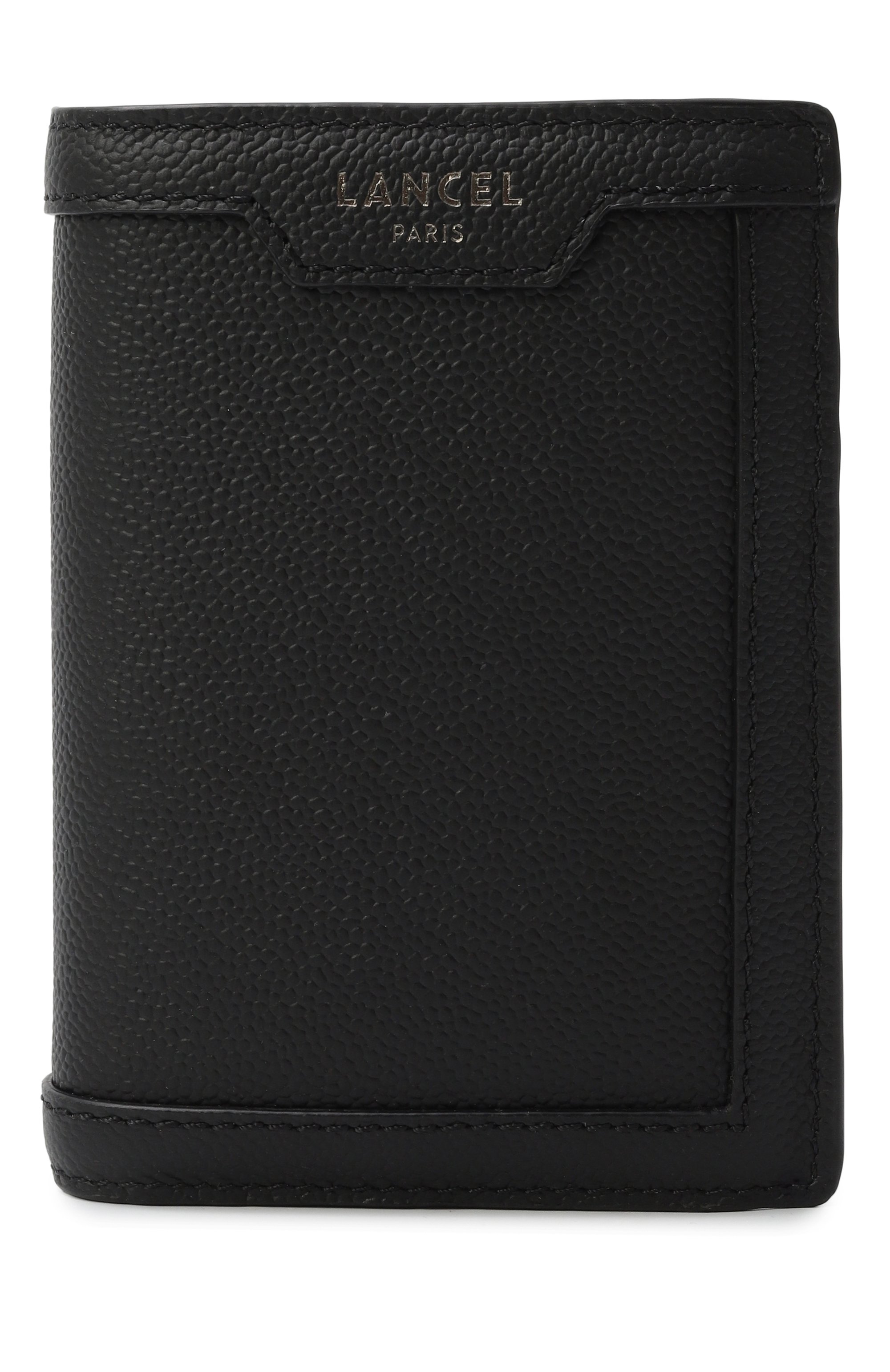 Кожаное портмоне LANCEL черного цвета по цене 20950 руб., арт. A13438, фото 1 Кожаное портмоне LANCEL, арт. A13438, фото 1