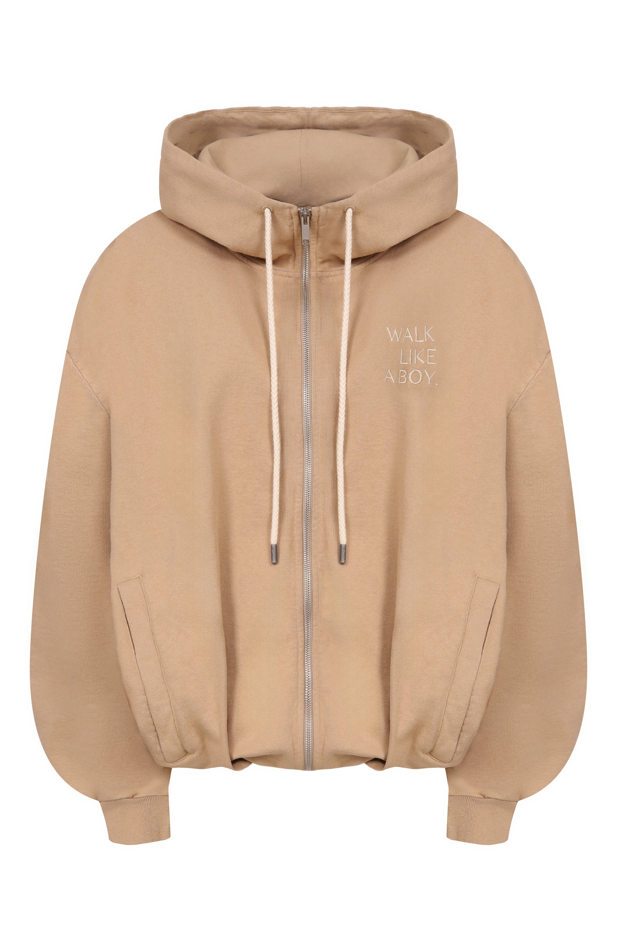 Хлопковая толстовка HALFBOY, арт. HS261WF001 FL005/SM00TH H00DIE, фото 1