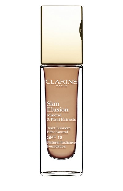 Увлажняющий тональный крем. придающий сияние коже skin illusion spf10 110.4 (30ml) CLARINS, арт. 04025510, фото 1