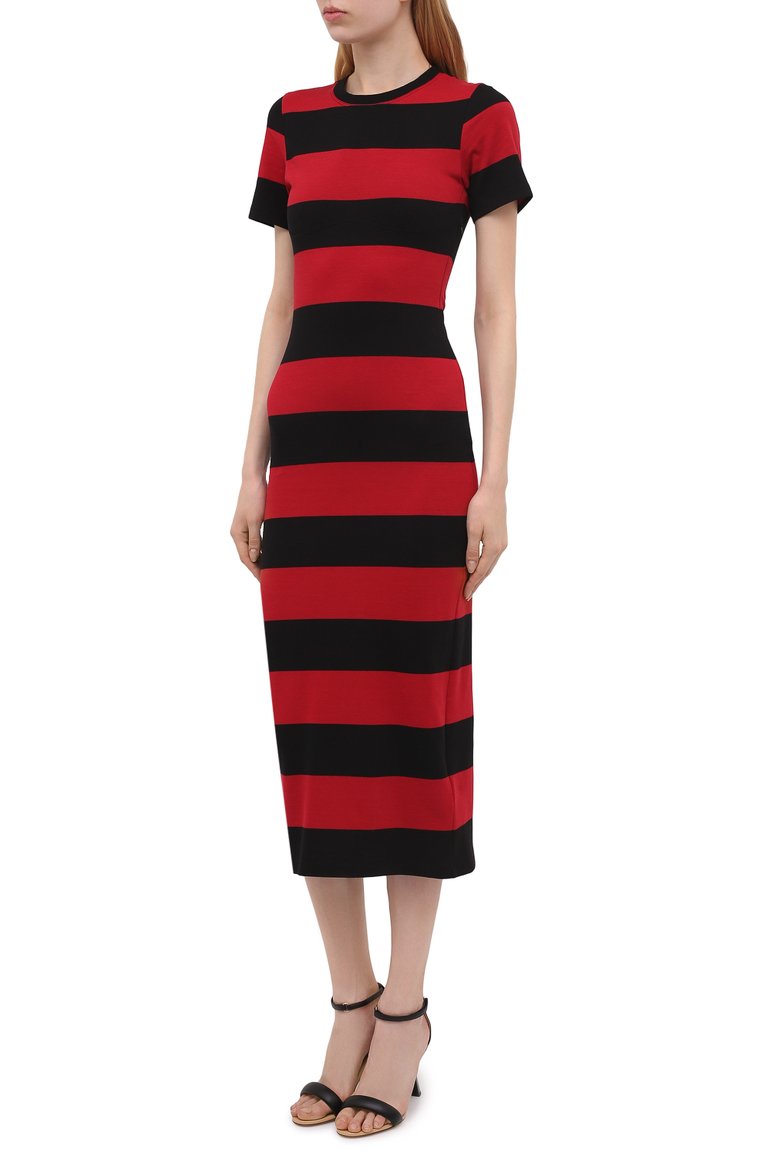 Хлопковое платье REDVALENTINO, арт. WR3MJ07G/61N, фото 3