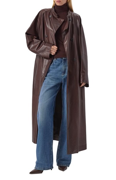 Кожаный тренч GIORGIO ARMANI, арт. GW001132/AF16530, фото 2