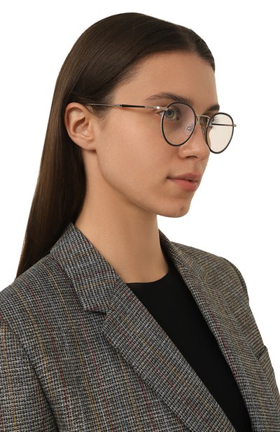 Оправа MATSUDA черного цвета по цене 51200 руб., арт. M3058 BS-MBK, фото 2 Оправа MATSUDA, арт. M3058 BS-MBK, фото 2