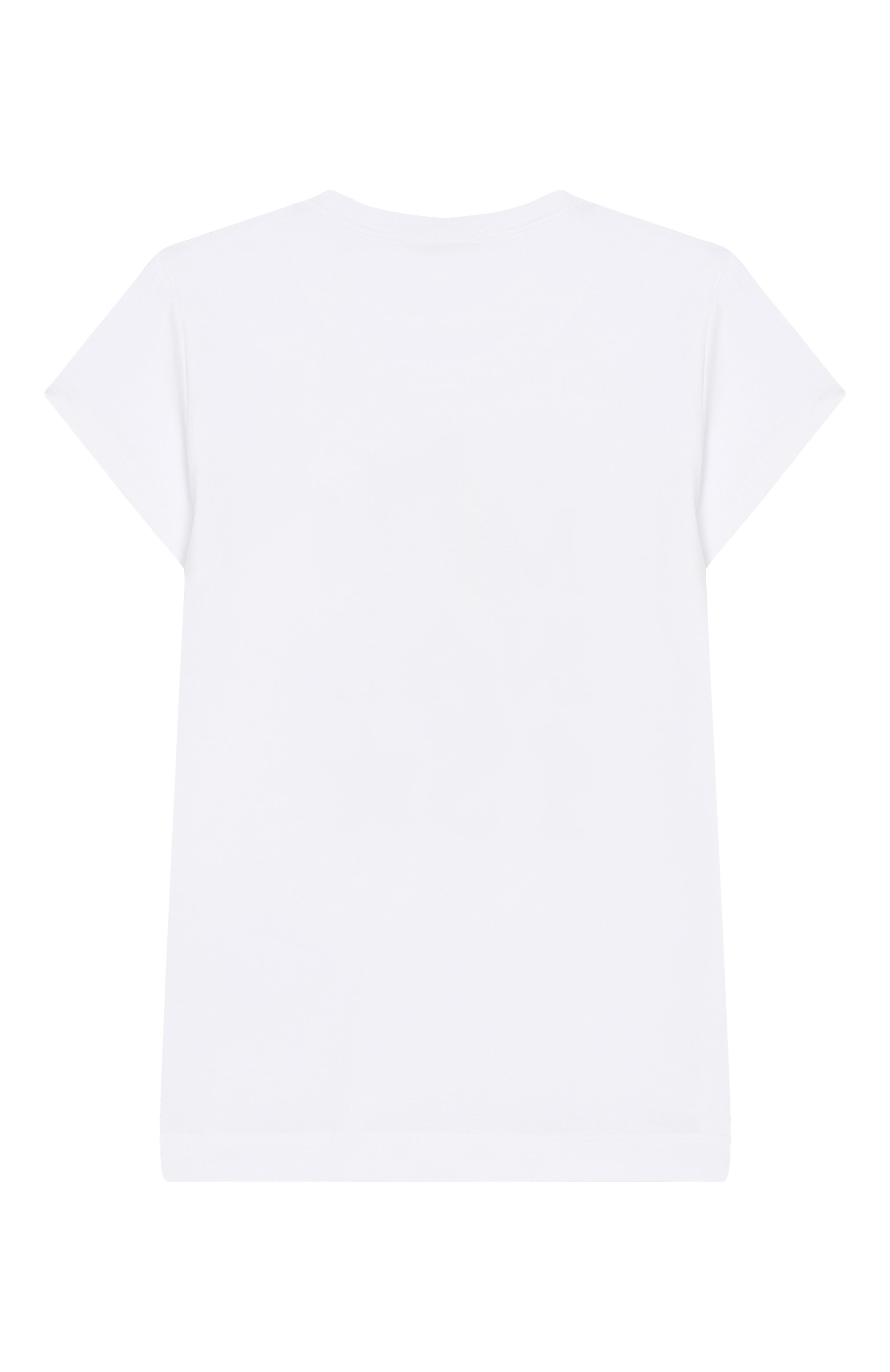 Хлопковая футболка MONNALISA, арт. 11G621, фото 2