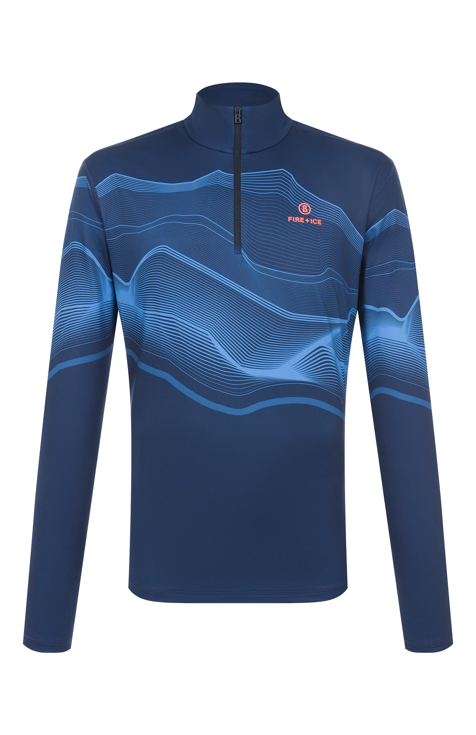 Лонгслив BOGNER FIRE+ICE синего цвета по цене 26190 руб., арт. 54097751, фото 1 Лонгслив BOGNER FIRE+ICE, арт. 54097751, фото 1