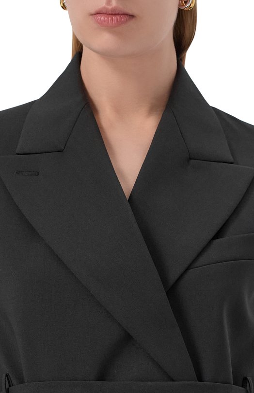 Шерстяной жилет Sportmax CIURMA Чёрный  CIURMA Фото 5