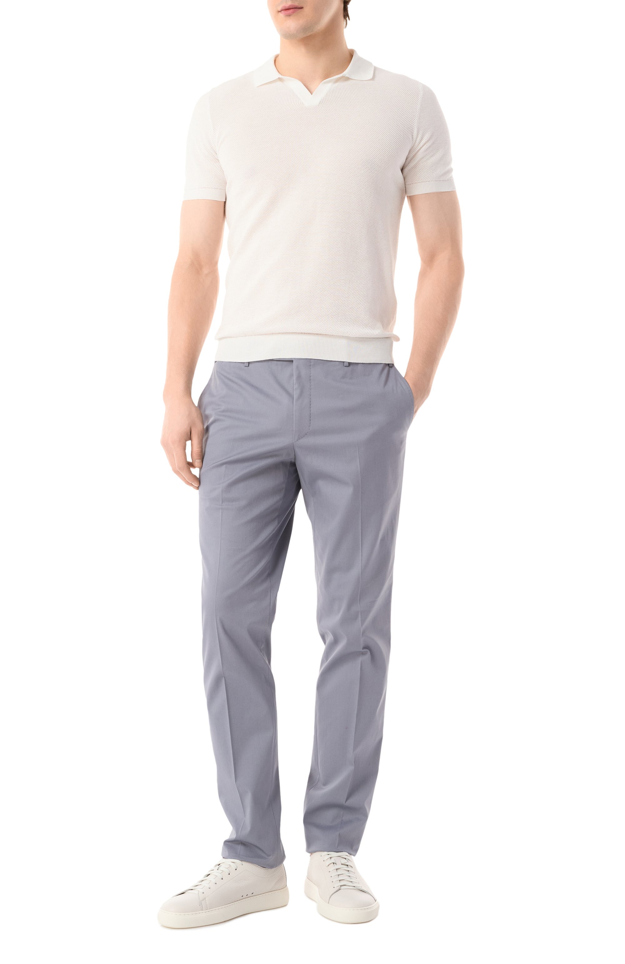 Хлопковое поло GRAN SASSO, арт. 57155/26901, фото 2