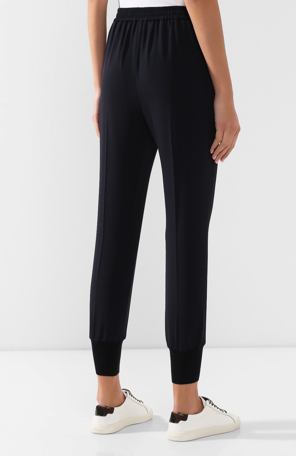 Джоггеры STELLA MCCARTNEY темно-серого цвета по цене 56100 руб., арт. 341416/SCA06, фото 4 Джоггеры STELLA MCCARTNEY, арт. 341416/SCA06, фото 4