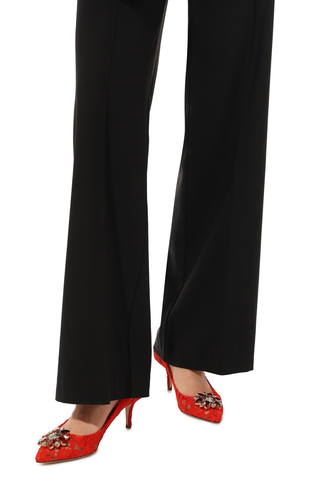 Текстильные туфли rainbow lace DOLCE & GABBANA, арт. CD0066/AL198, фото 3