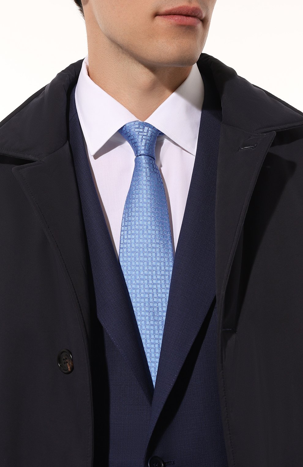 Шелковый галстук ZILLI, арт. 57021, фото 2