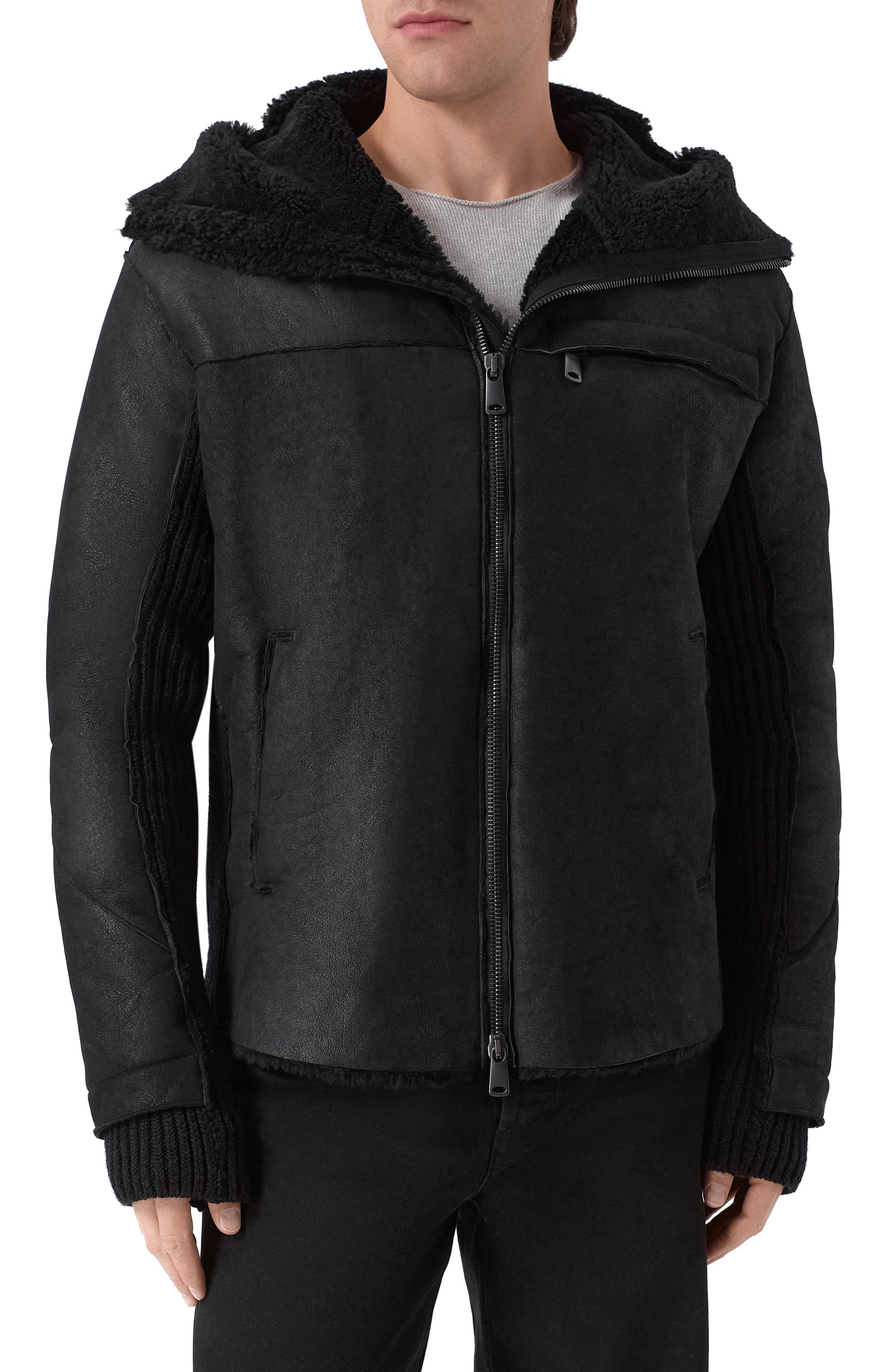 Дубленка TRANSIT, арт. CFUTRBS281, фото 3