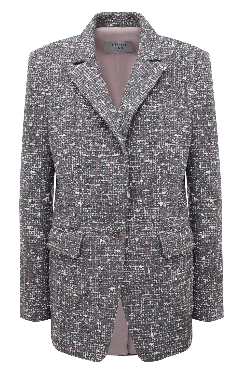 Жакет  из вискозы SEVEN LAB, арт. J TW grey multi, фото 1