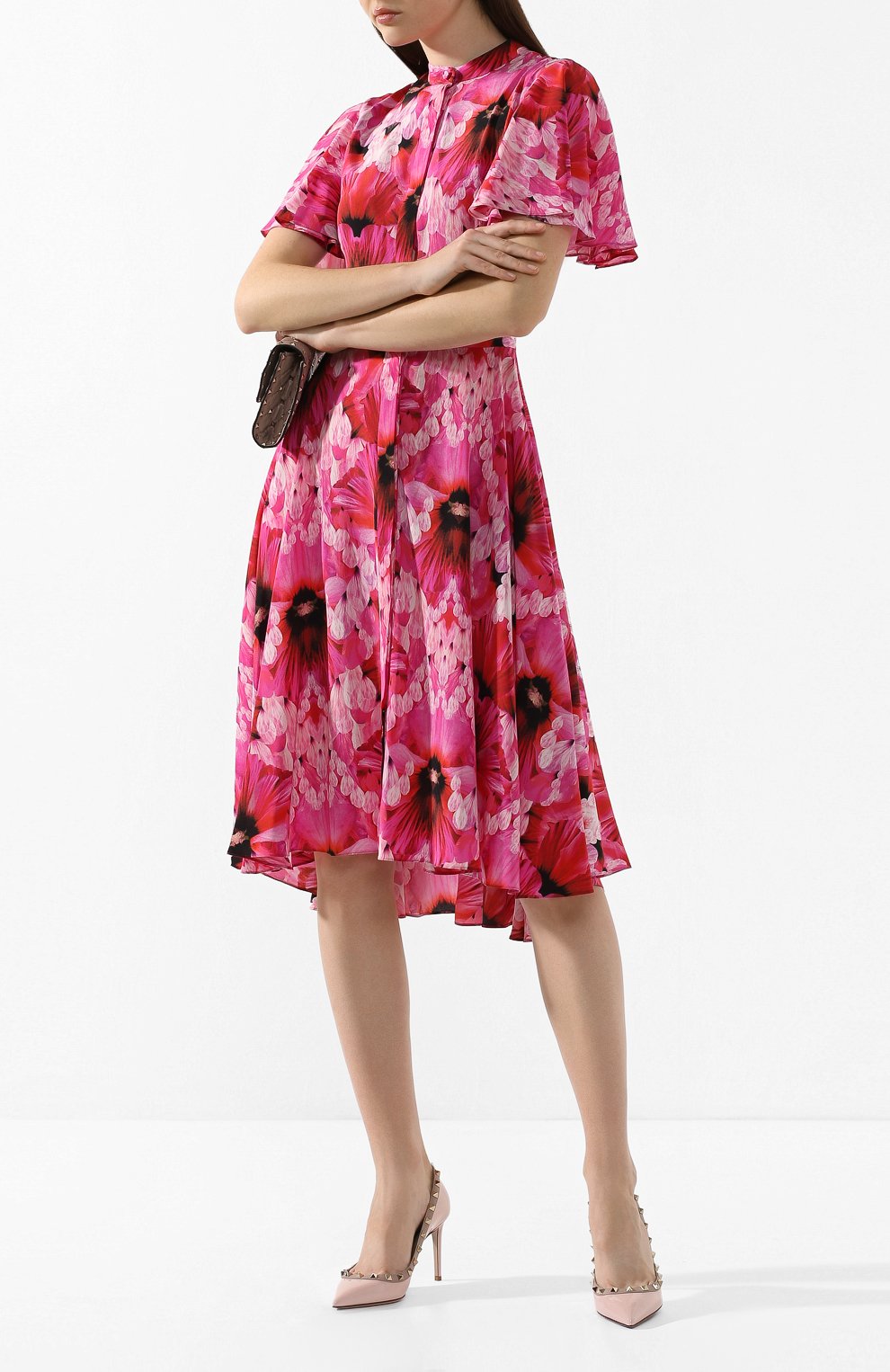 Кожаные туфли rockstud VALENTINO светло-розового цвета по цене 62650 руб., арт. TW2S0A04/VNW, фото 2 Кожаные туфли rockstud VALENTINO, арт. TW2S0A04/VNW, фото 2