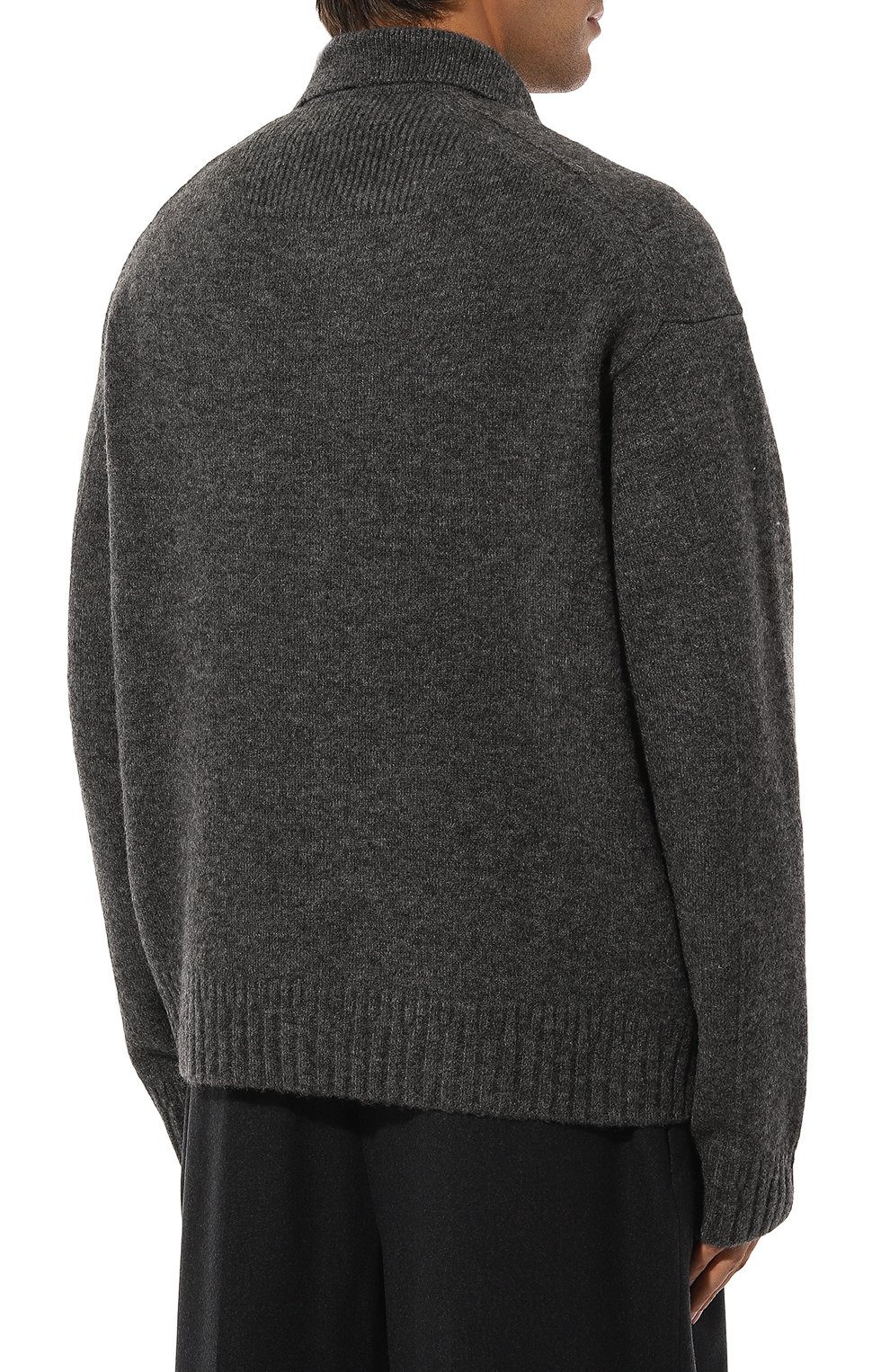 Кардиган JUUN.J темно-серого цвета по цене 66550 руб., арт. JC4X51P00, фото 4 Кардиган JUUN.J, арт. JC4X51P00, фото 4