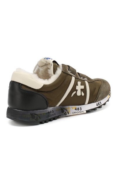 Кроссовки с меховой отделкой PREMIATA WILL BE, арт. LUCY V M/0859/JUN, фото 3