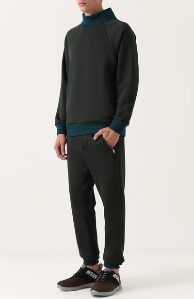 Хлопковый свитшот с воротником-стойкой UMIT BENAN, арт. UB17 820 1723, фото 2