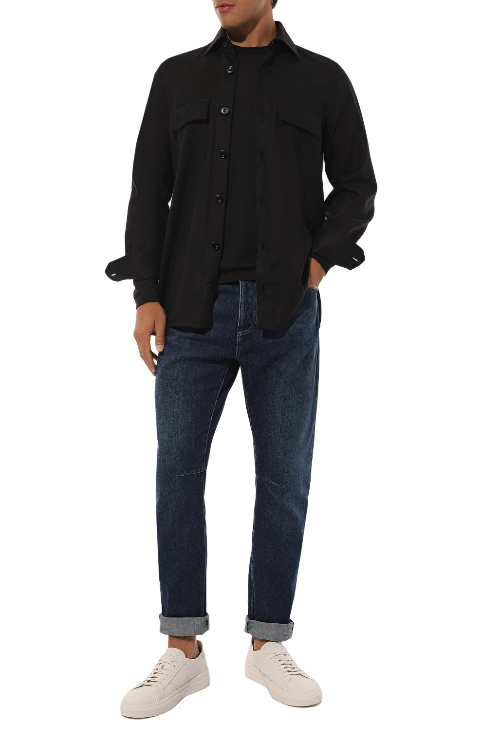 Шерстяная рубашка KITON, арт. UMC016K0123E08, фото 2