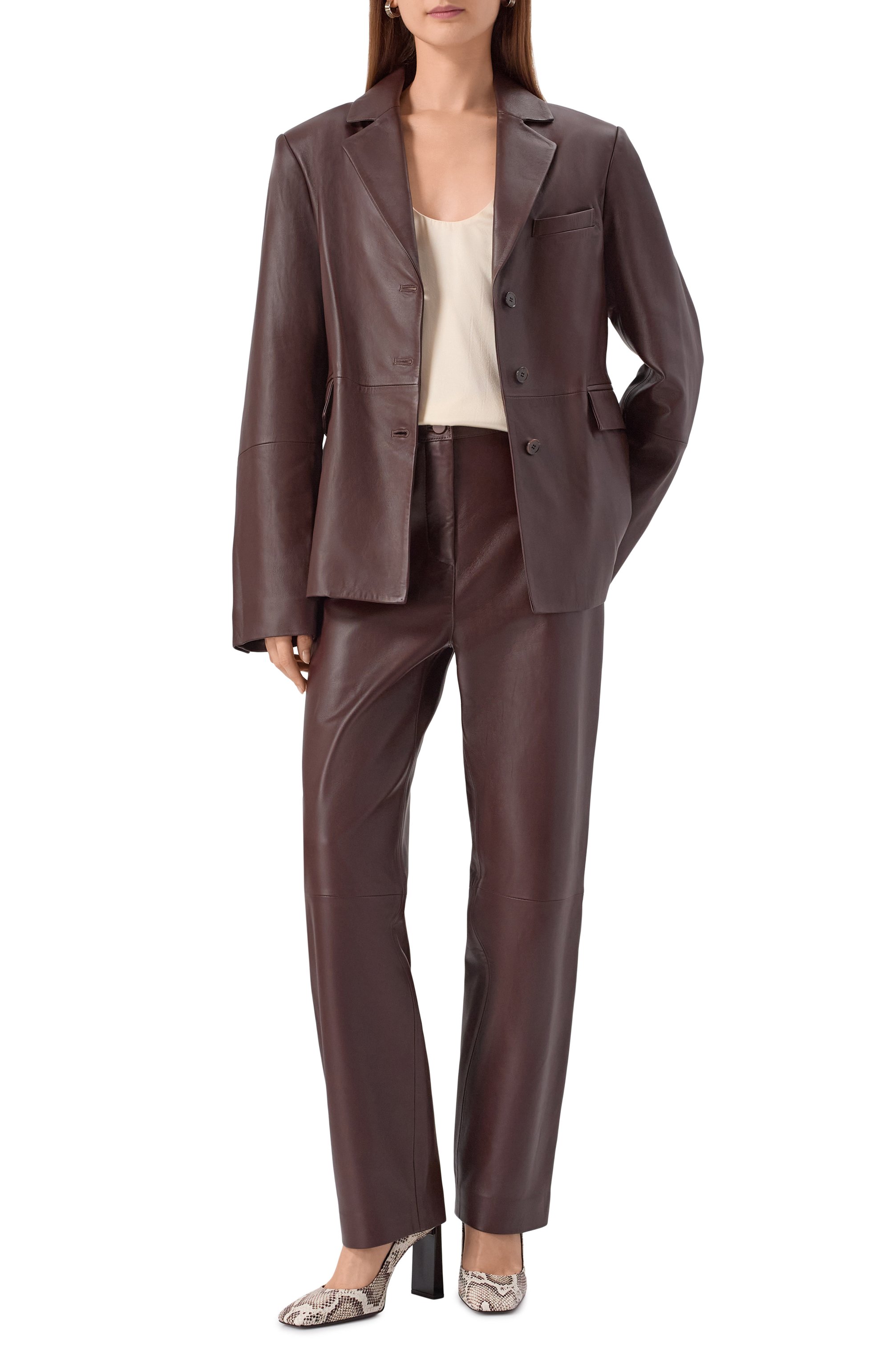 Кожаный жакет LOULOU DE SAISON, арт. ALD0 LDS, фото 2