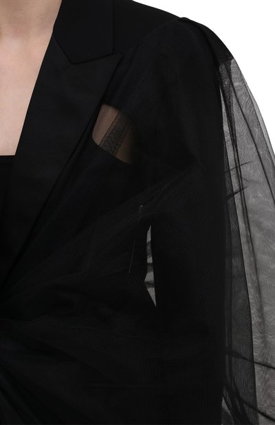 Жакет из шерсти и шелка ALEXANDER MCQUEEN, арт. 657036/QJAAA, фото 5