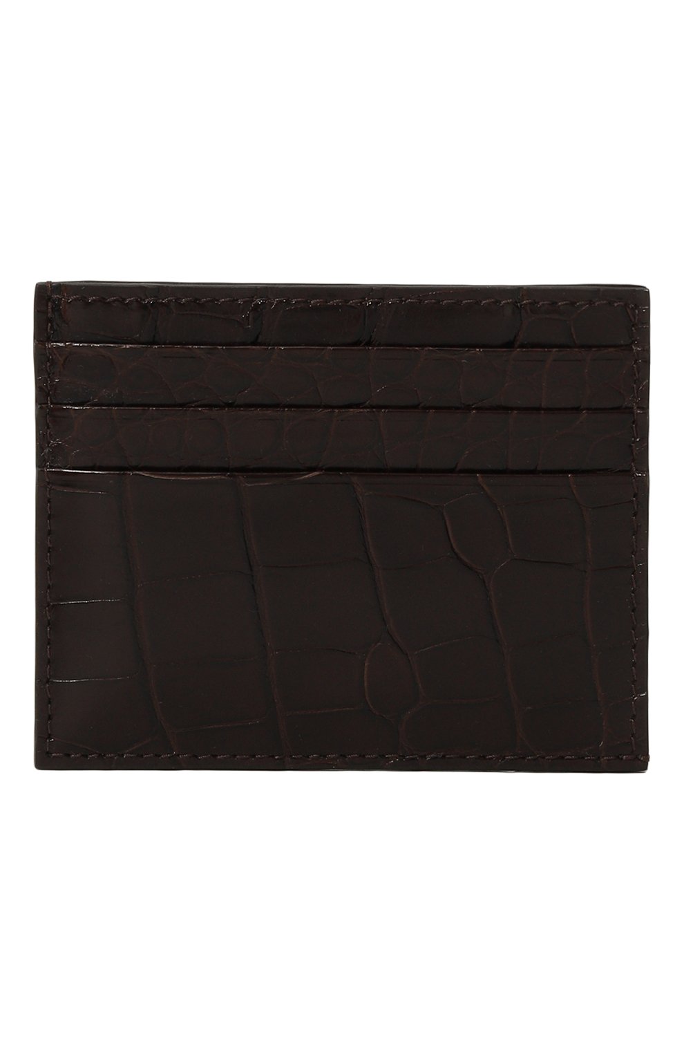 Футляр для кредитных карт из кожи аллигатора PRADA, арт. 2MC223-ULC-F0038, фото 1