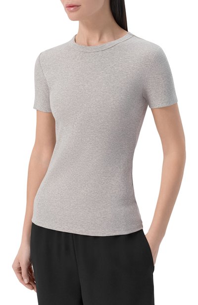 Футболка из хлопка и шелка 12 STOREEZ, арт. 137372, фото 3