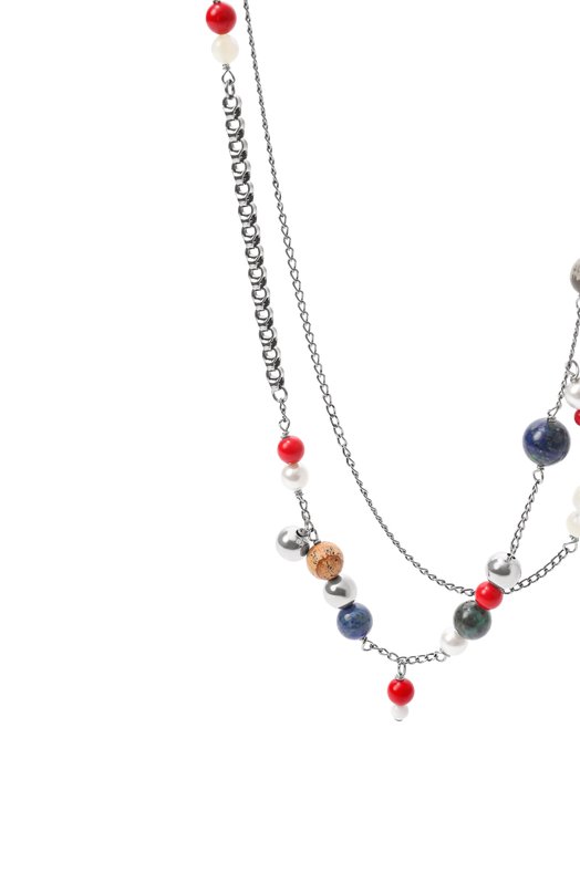 Колье Dries Van Noten 018232/0079 Серебряный  018232/0079 Фото 3