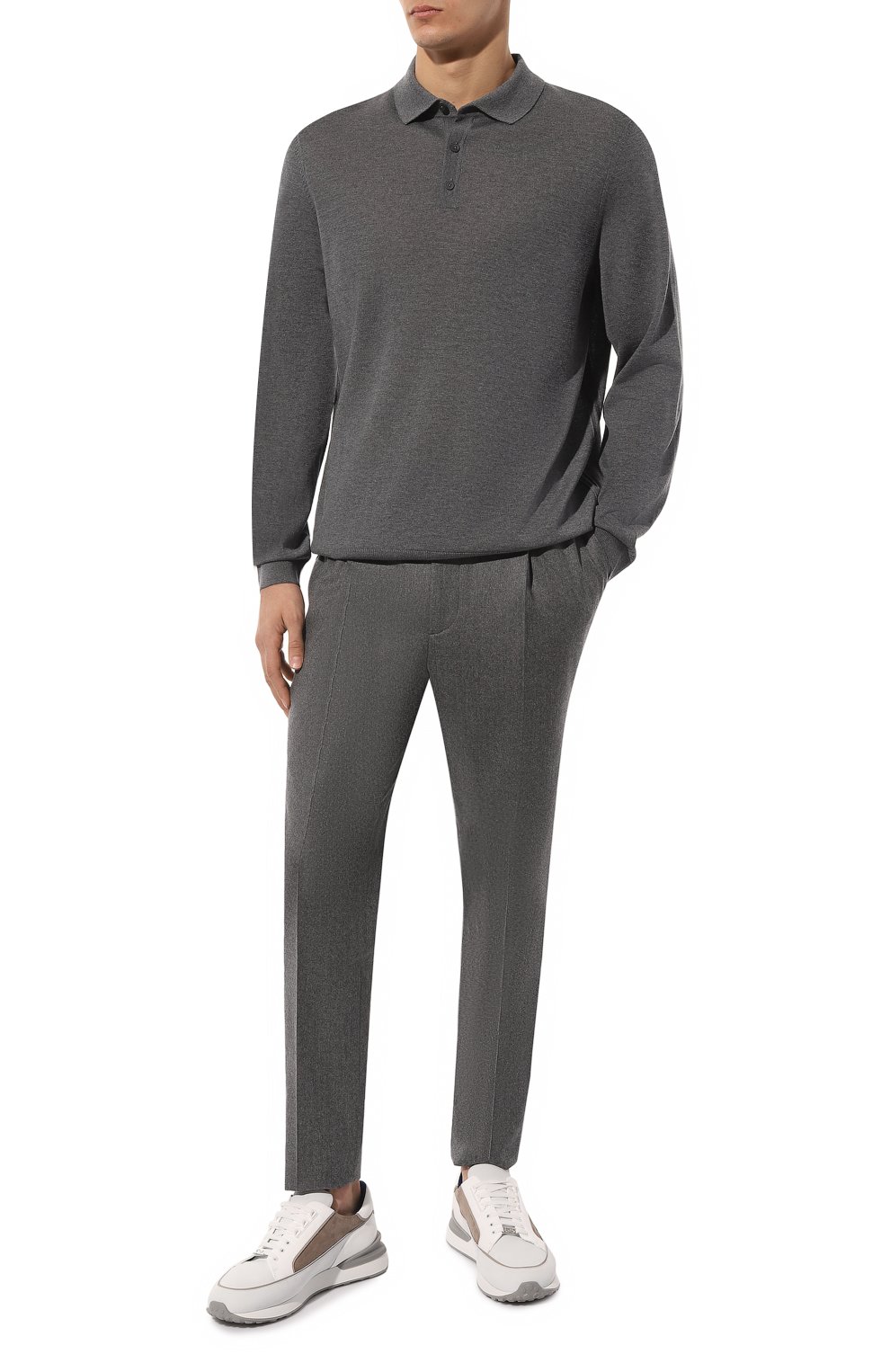 Шерстяное поло BOSS, арт. 50476355, фото 2