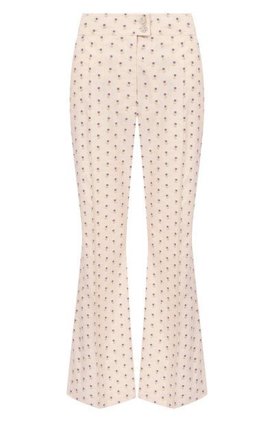 Женские брюки из хлопка и вискозы VALENTINO, арт. 8B3RB6Y0/A4K