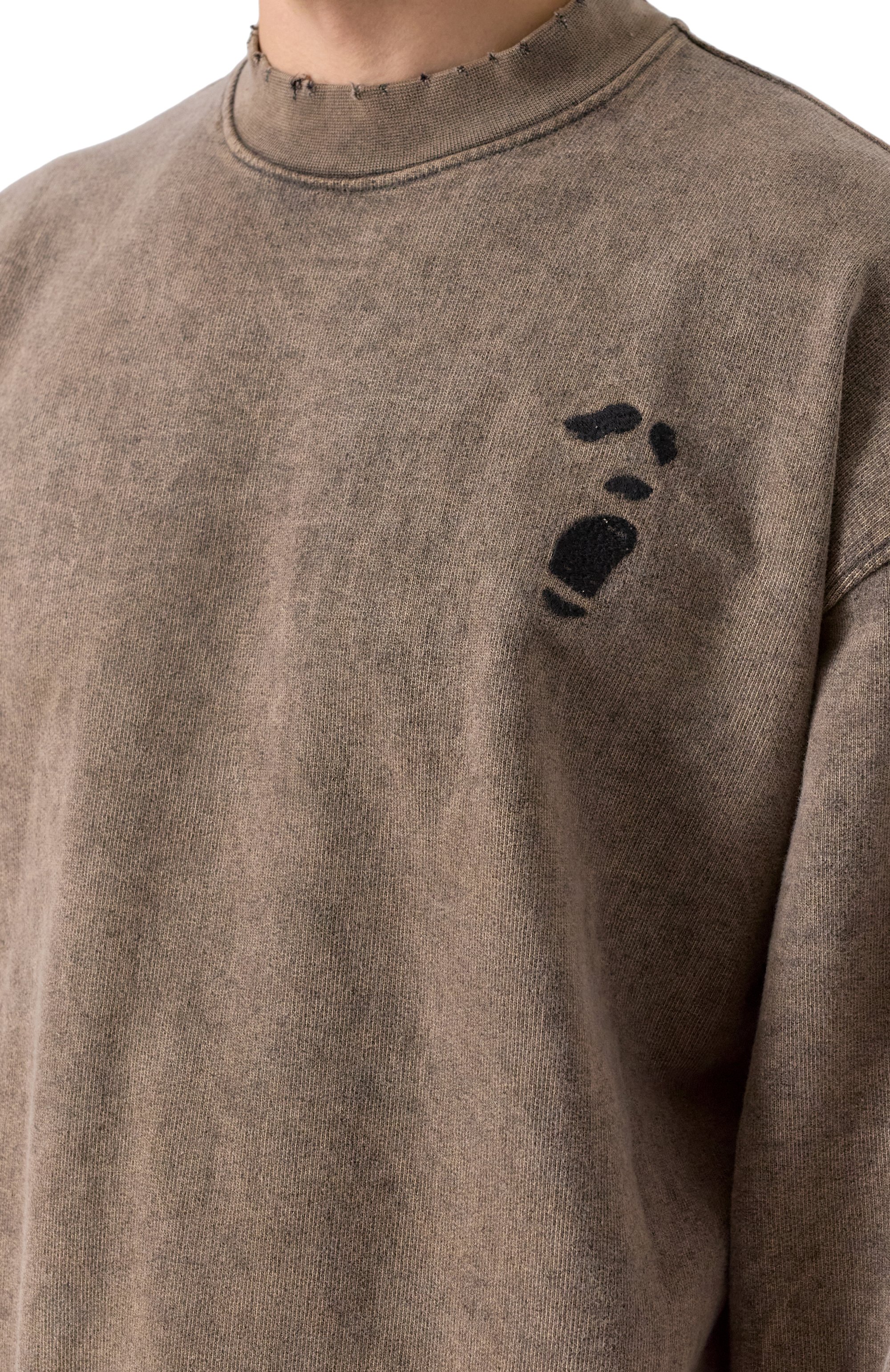 Хлопковый свитшот AN OTHER DATE, арт. S25MA0DSW176, фото 5