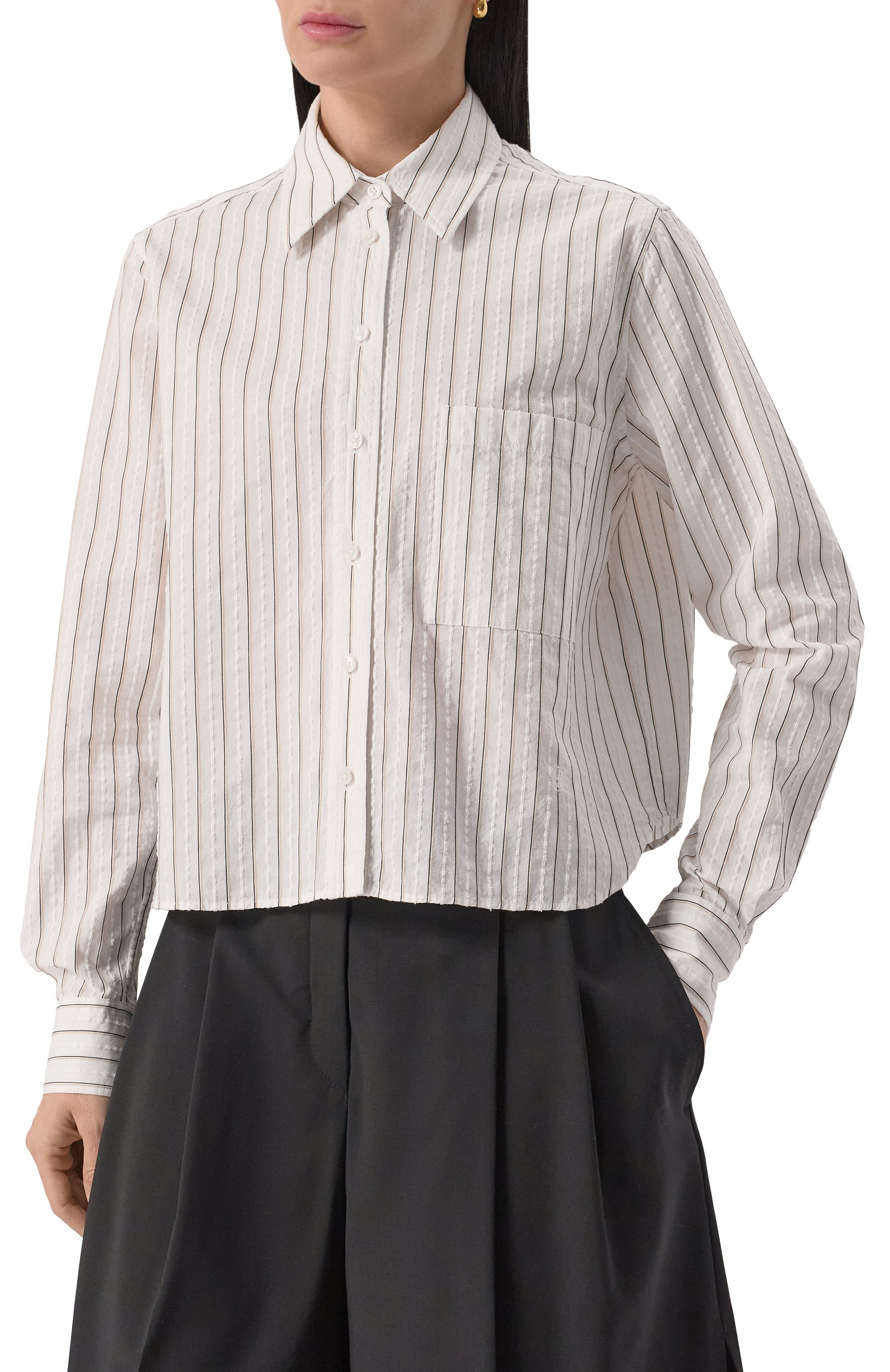 Хлопковая рубашка BOSS, арт. 50538404, фото 3