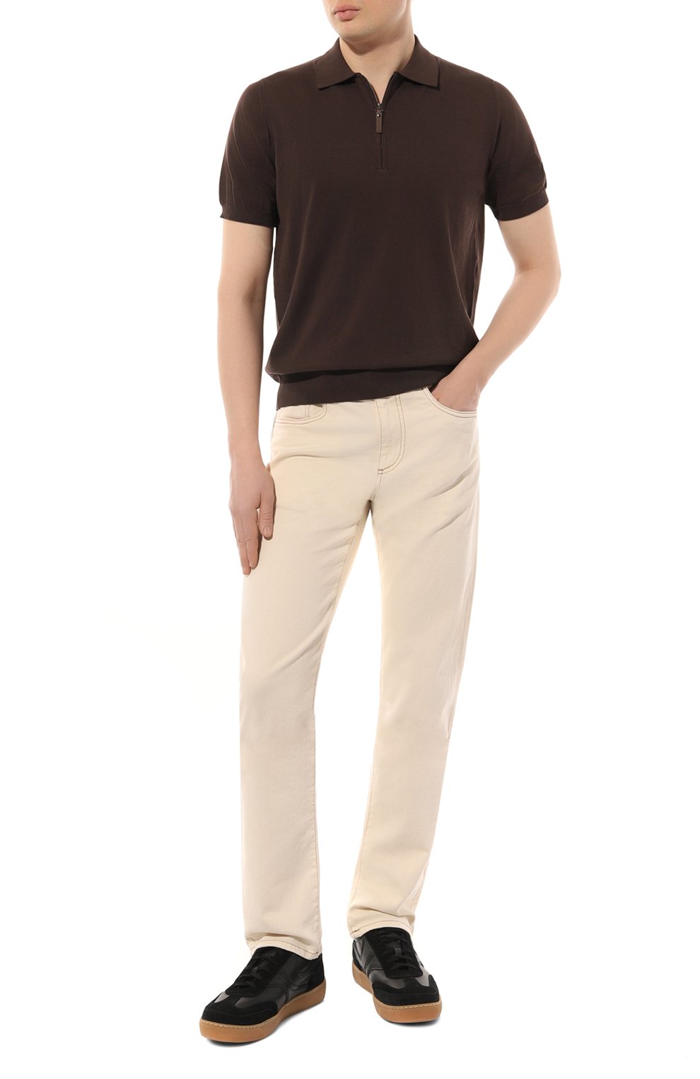 Хлопковое поло CANALI, арт. C0454/MK00145, фото 2