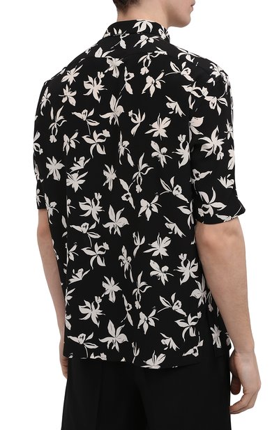 Шелковая рубашка SAINT LAURENT, арт. 601070/Y2C16, фото 4