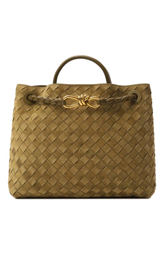 Сумка Andiamo medium Bottega Veneta 766016/V1QE6 Хаки 766016/V1QE6