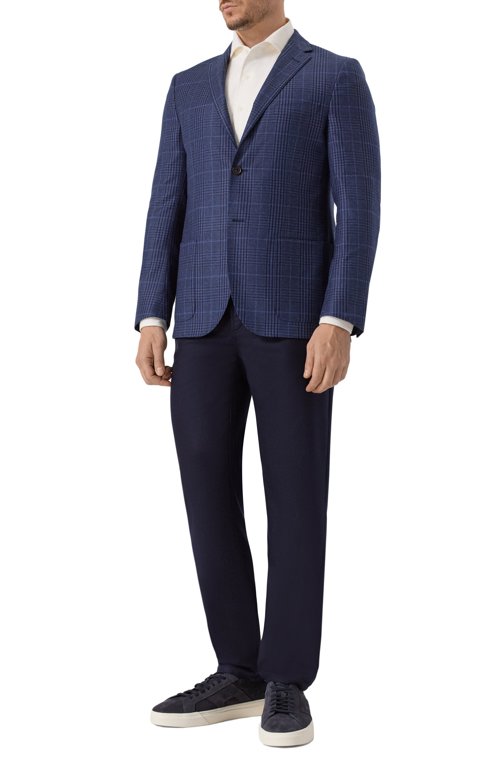 Шерстяной пиджак CORNELIANI, арт. 266002-2616400, фото 3