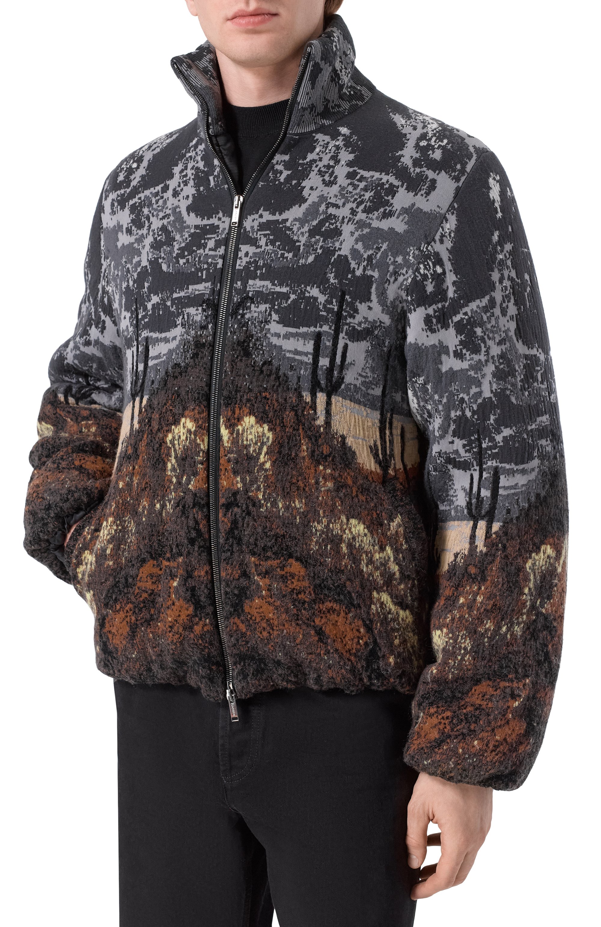 Бомбер из хлопка и шерсти LANEUS, арт. F5LAMAKJ160, фото 3