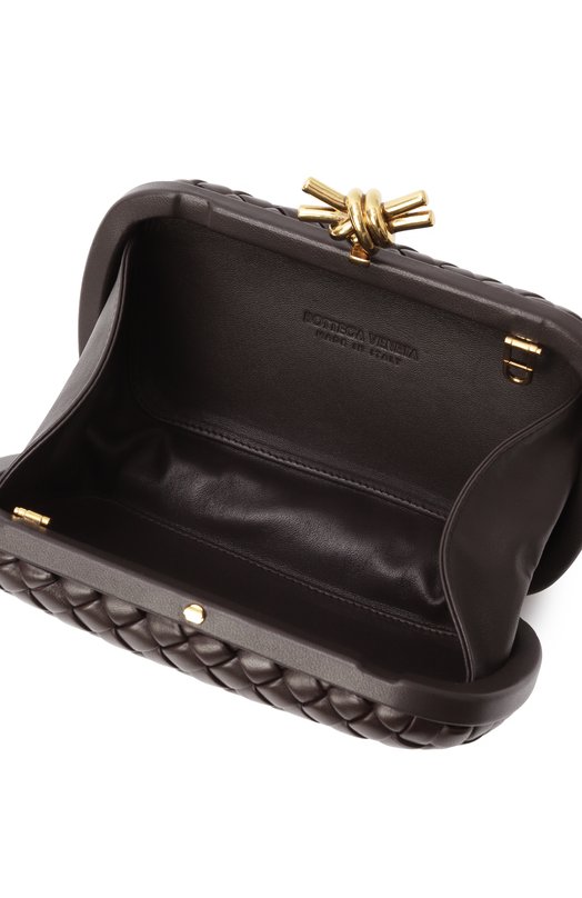 Клатч Knot Chain Bottega Veneta 776662/V01D Коричневый  776662/V01D Фото 5