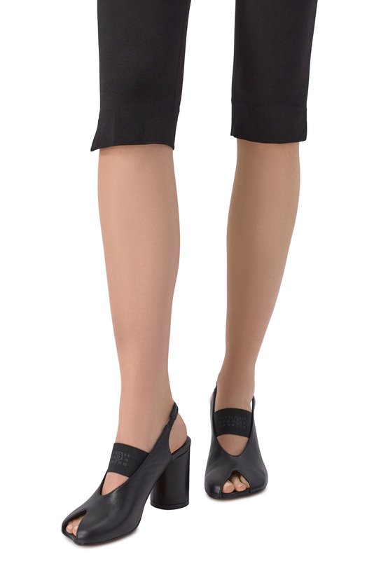 Кожаные туфли Anatomic MM6 S59WP0213/P3628 Чёрный  S59WP0213/P3628 Фото 2