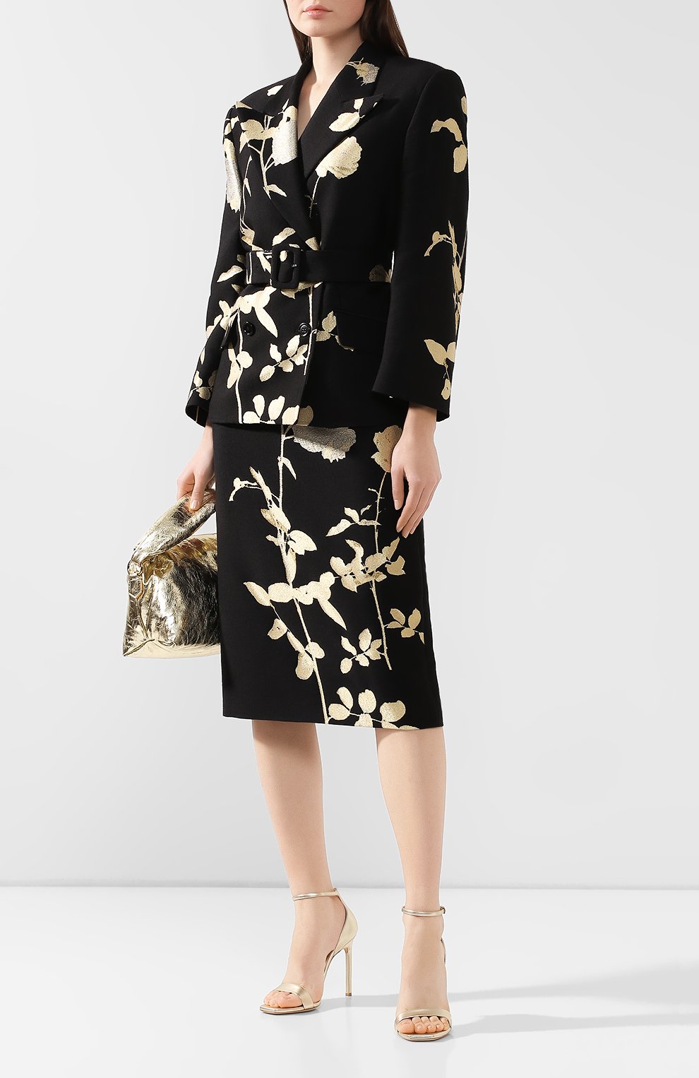 Юбка DRIES VAN NOTEN черного цвета по цене 45400 руб., арт. 192-10852-8361, фото 2 Юбка DRIES VAN NOTEN, арт. 192-10852-8361, фото 2