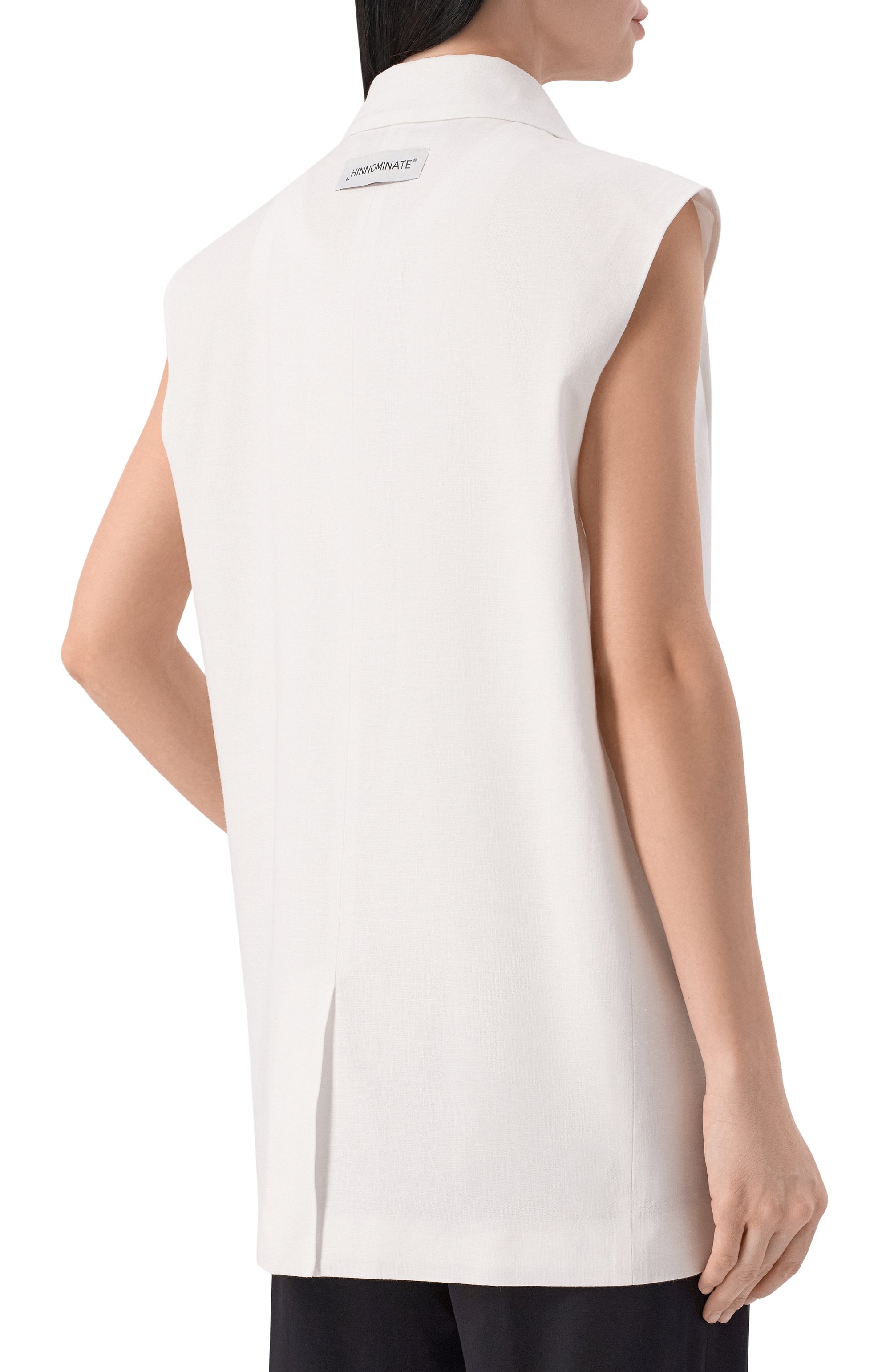 Жилет изо льна и вискозы HINNOMINATE, арт. HMABW02626, фото 4