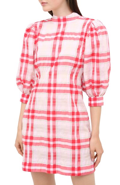 Хлопковое платье GANNI, арт. F5261, фото 3