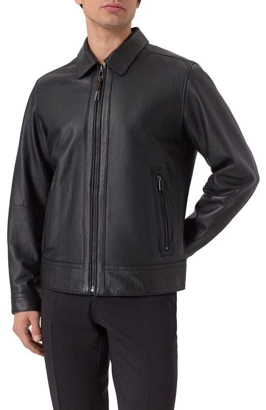 Кожаная куртка Windsor LIV0R0-L/1300140 Чёрный  LIV0R0-L/1300140 Фото 3