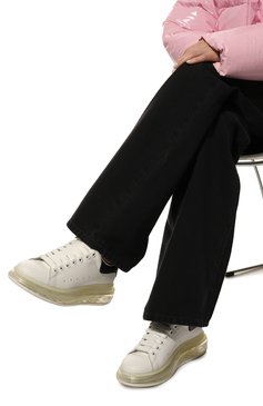 Кожаные кеды oversized ALEXANDER MCQUEEN, арт. 611698/WHX98, фото 1