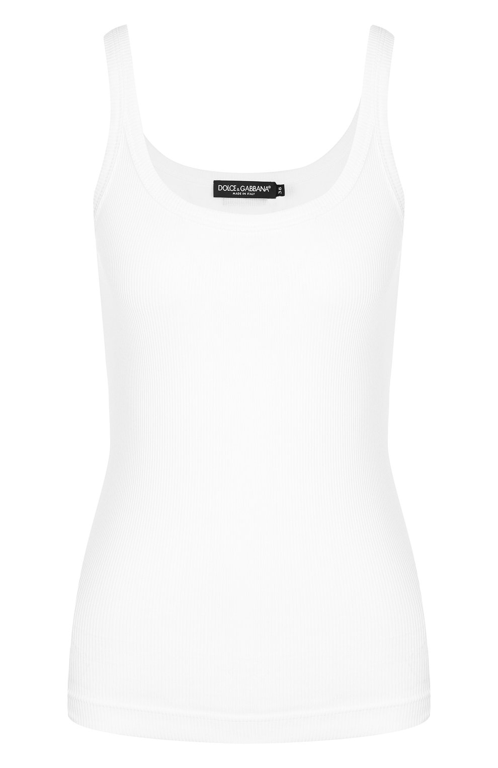 Облегающая майка фактурной вязки DOLCE & GABBANA, арт. 0102/F8H25T/FU7AV, фото 1