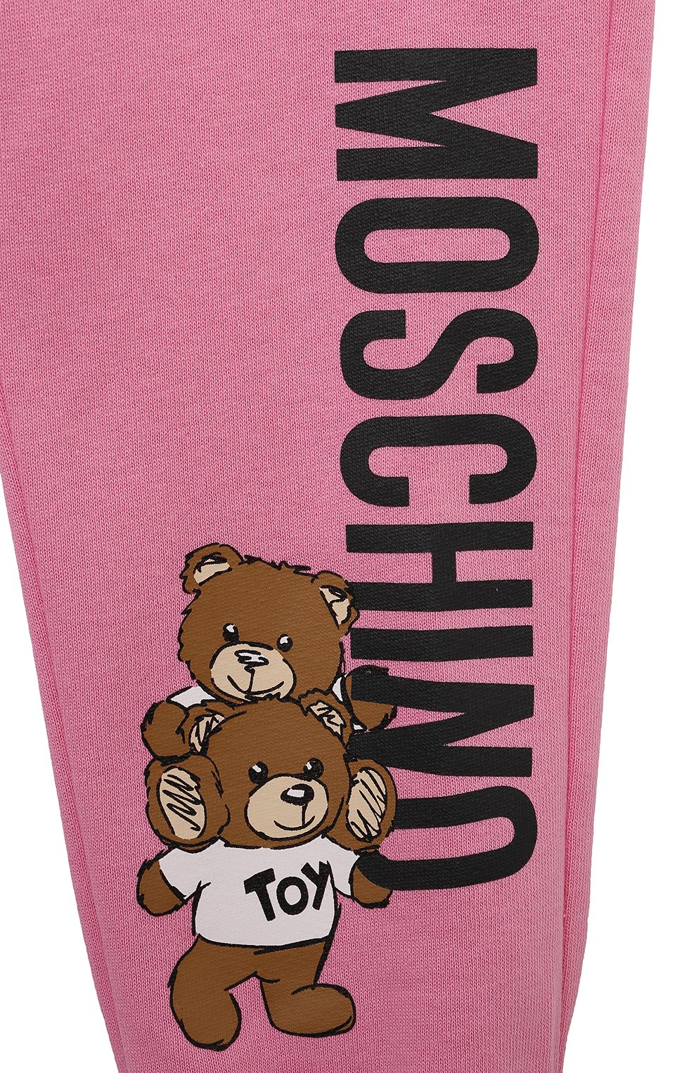 Комплект из толстовки и брюк MOSCHINO розового цвета по цене 21300 руб., арт. HUK03X/LCA14/4-8, фото 7 Комплект из толстовки и брюк MOSCHINO, арт. HUK03X/LCA14/4-8, фото 7