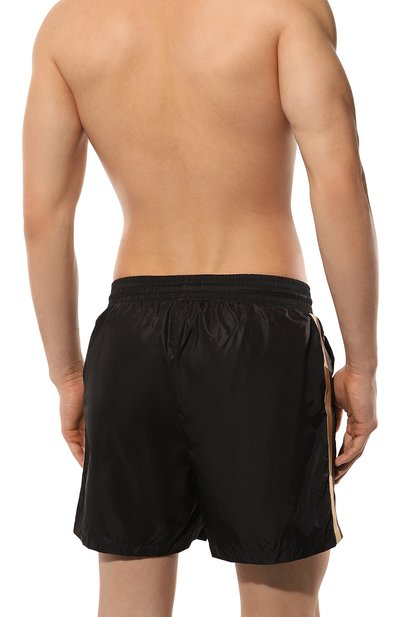 Плавки-шорты GUCCI черного цвета по цене 79200 руб., арт. 599585 XHAC2, фото 3 Плавки-шорты GUCCI, арт. 599585 XHAC2, фото 3