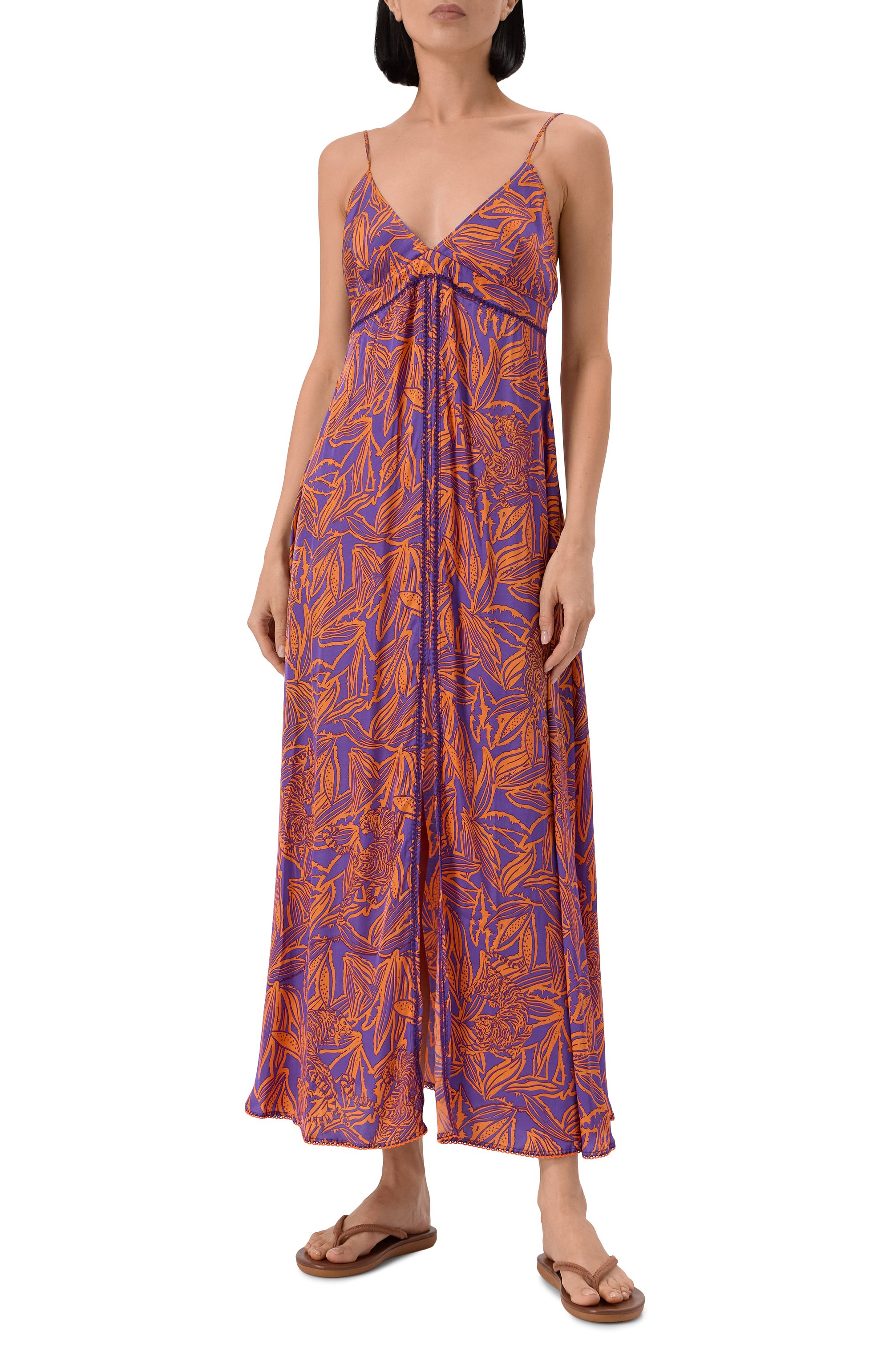 Платье из вискозы POUPETTE ST BARTH, арт. WDNR25LGPEU, фото 3